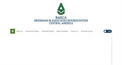 Desktop Screenshot of barcaforestal.com